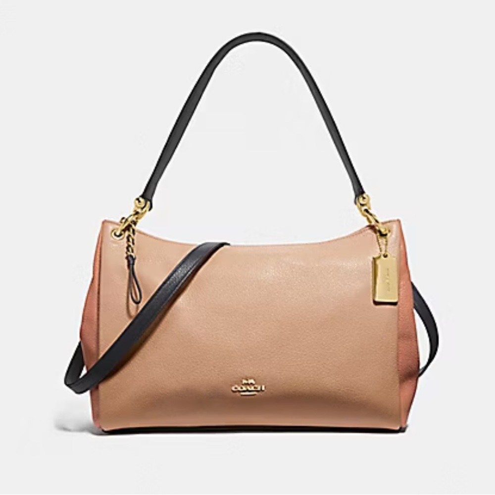 Coach Mia Colorblock‎ Handbag Leather F29658